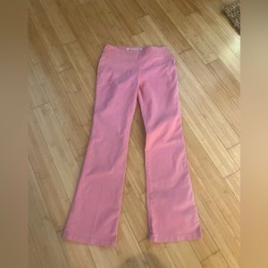 Krizia Jeans US size 10 stretch side zipper pink
